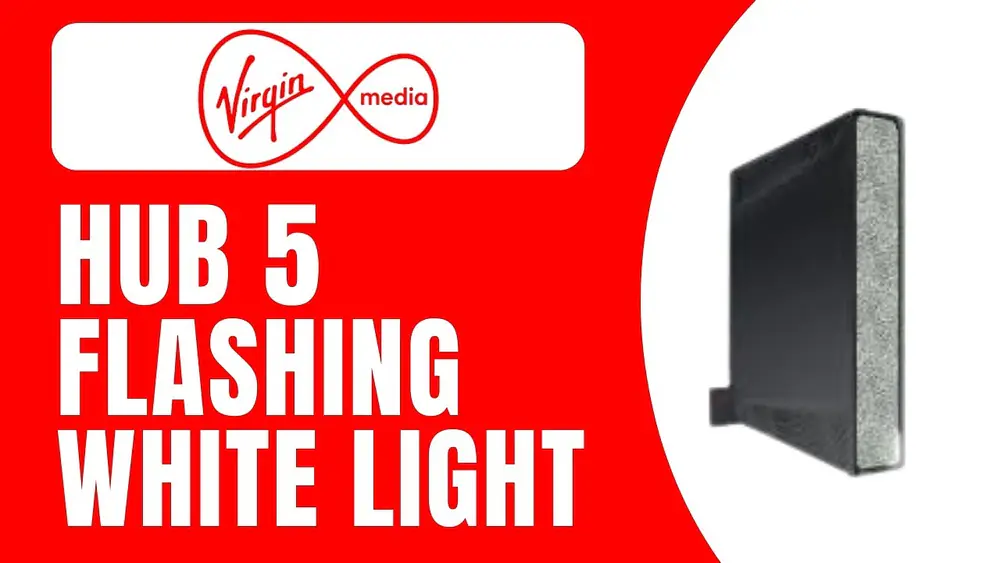 Video thumbnail of Virgin Media Hub 5 Flashing White Light – Meaning & How To Fix It (Full Guide)