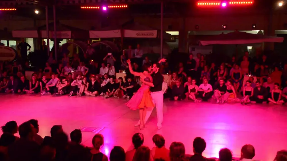 Video thumbnail for Gustavo Rosas y Gisela Natoli.Tango. Maquillaje.Italia 2014