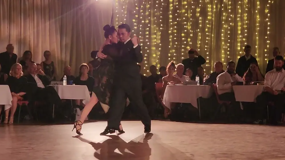 Video thumbnail for Amelia Ramble and Matthew Ferrol 1/2 tango performance at New Zealand Tango Festival, July 2023