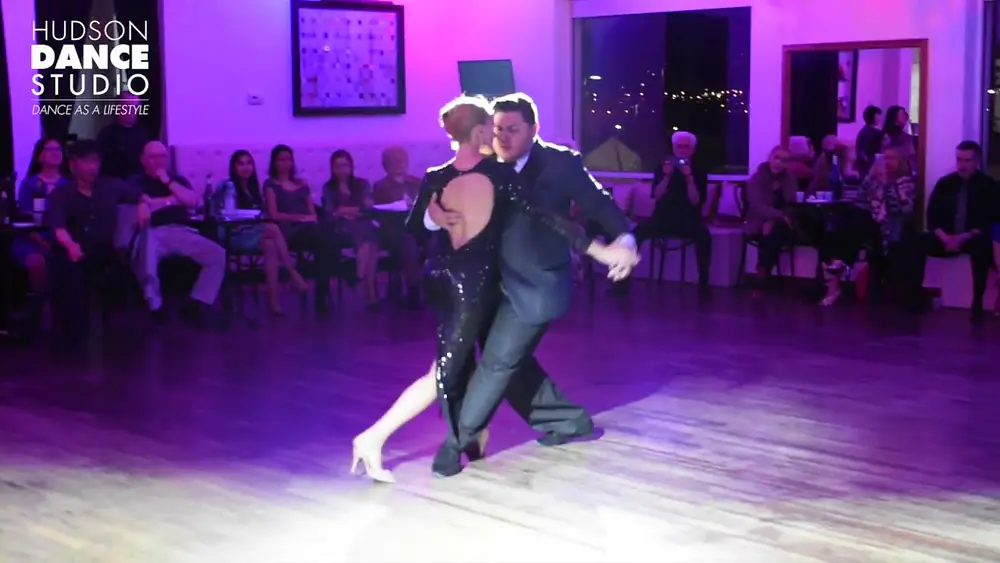 Video thumbnail for 2016 Tango World Champions Cristian Palomo & Melisa Sacchi Tango @ Hudson Dance Studio
