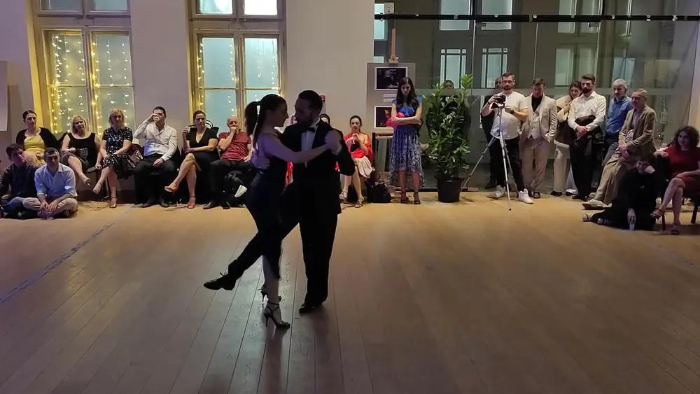 Video thumbnail for Sueño de Tango Niš, Milonga Gran Sueño, 14.1.2023,performance by Georgia Priskou &  Loukas Balokas 2