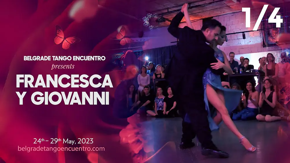 Video thumbnail for Francesca Sutera & Giovanni Eredia @Belgrade Tango Encuentro 2023 1/4