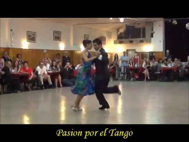 Video thumbnail for ROXANA SUAREZ & SEBASTIAN ACHAVAL bailando el Vals DICHAS QUE VIVI en la MILONGA LA BALDOSA