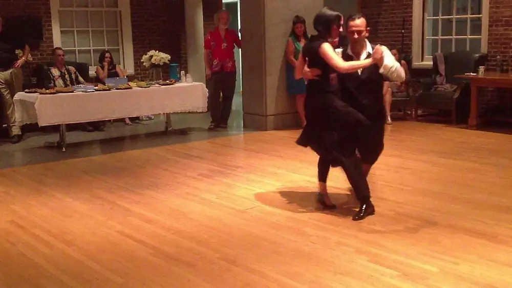 Video thumbnail for 2012-9-15 Fernanda Ghi & Guillermo Merlo at Dartmouth dancing to "Chacabuqueando"
