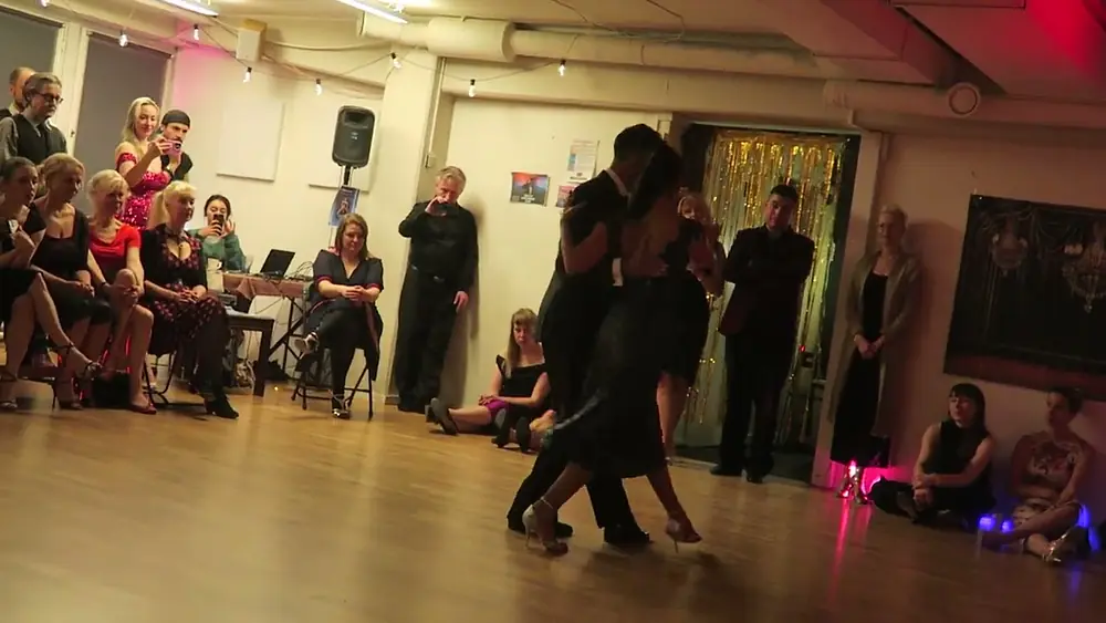 Video thumbnail for Virginia Gomez & Christian Marguez  at Tango Club Helsinki 2025 1