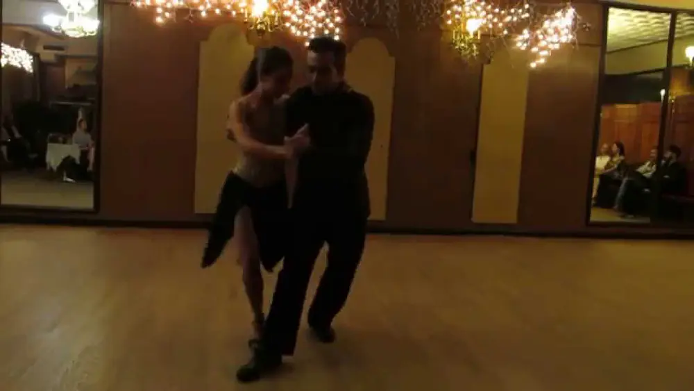 Video thumbnail for Ana Padron & Leonardo Sardella @ La Milonga Rosa .. 09/26/2014