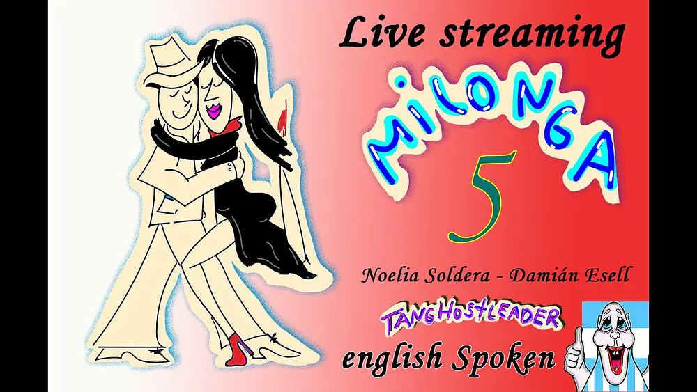 Video thumbnail for Milonga lesson, chapter 5 - ¨The tango lesson at home¨ - Damián Esell & Noelia Soldera