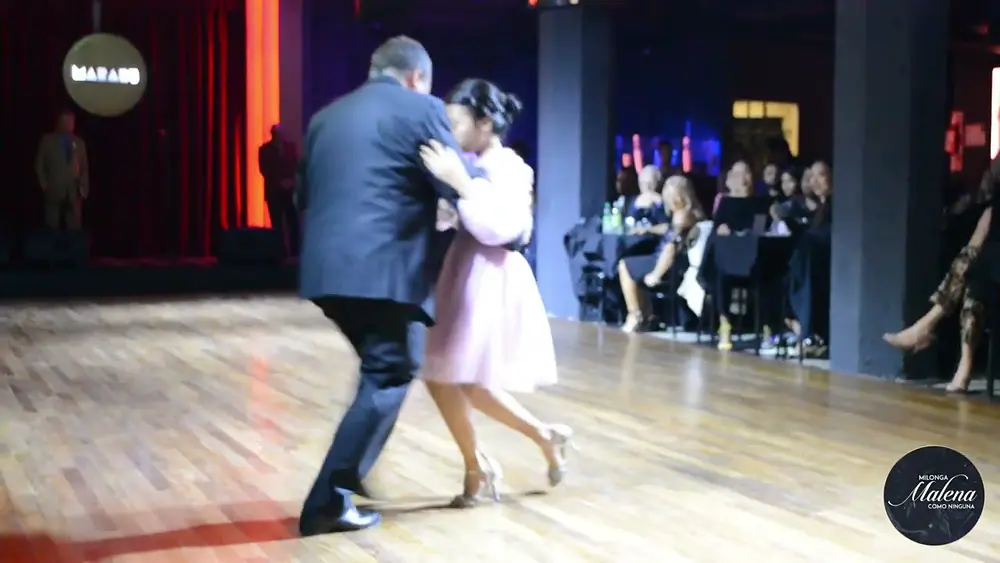 Video thumbnail for Anju Yagihashi & Hernan Álvarez Prieto en Milonga Malena "COMO NINGUNA"!!