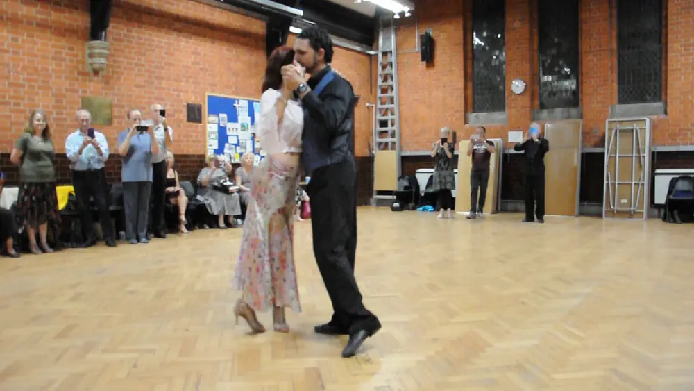 Video thumbnail for Classes with Alexandra Wood & Guillermo Torrens at Reading Tango Club
