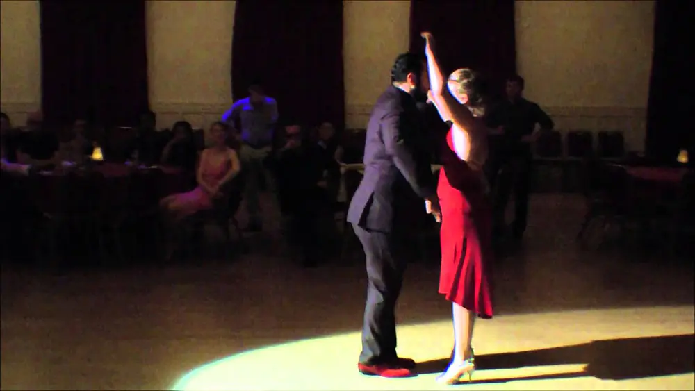 Video thumbnail for Cristian Sierra y Jeanine VanSise at Vecher Tango Aug 1, 2015