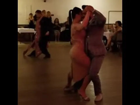 Video thumbnail for Argentine tango: Paula Duarte & Michael Nadtochi +Johana Copes & Leonardo Sardella -  Bomboncito