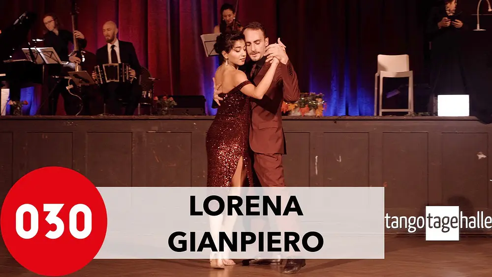 Video thumbnail for Lorena Tarantino and Gianpiero Galdi – Un placer at the Tango Tage Halle 2023