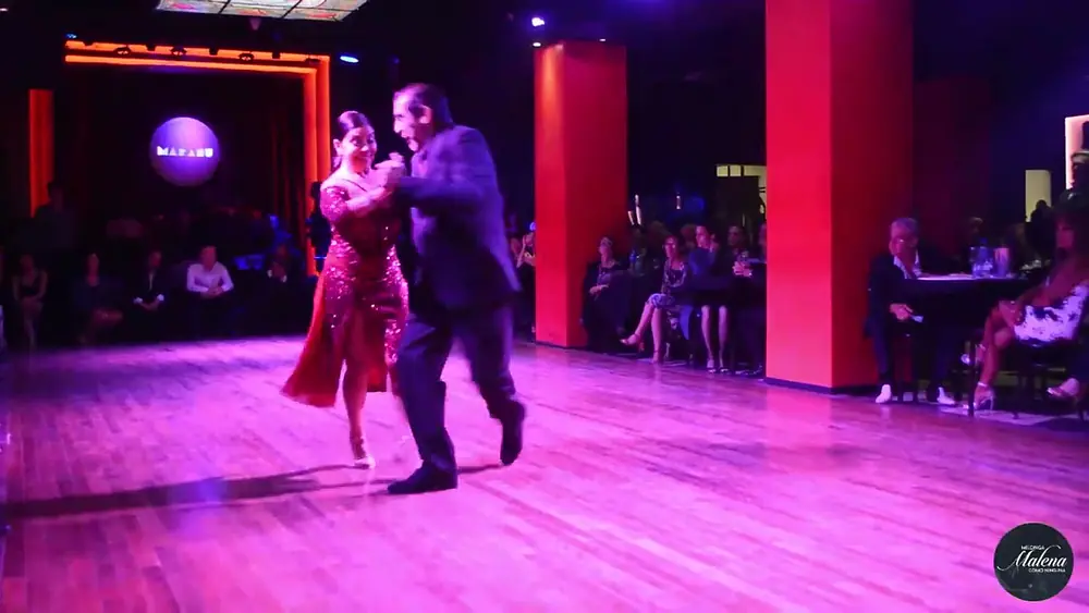 Video thumbnail for Stella Báez & Ernesto Balmaceda en Milonga Malena "COMO NINGUNA!!! 2/2