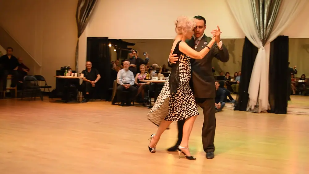 Video thumbnail for Andres Bravo & Mary at Milonga Nocturna 05.04.19