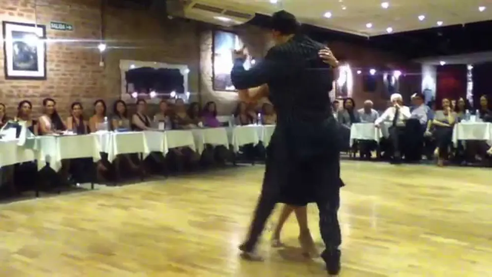 Video thumbnail for Bailaron Cristina Cortes & Demián García, en la milonga Los Cachirulos. Part.1 - 14/03/15