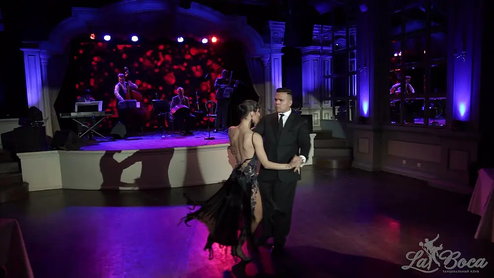 Video thumbnail for «Fantasia de Tango» show: Sebastian Arce & Maria Marinova. Tango en Vivo orquesta