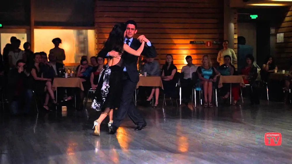 Video thumbnail for Alejandro BERON and Veronica VAZQUEZ, 1, First Moscow Tango Festival 2014, Prischepov.TV