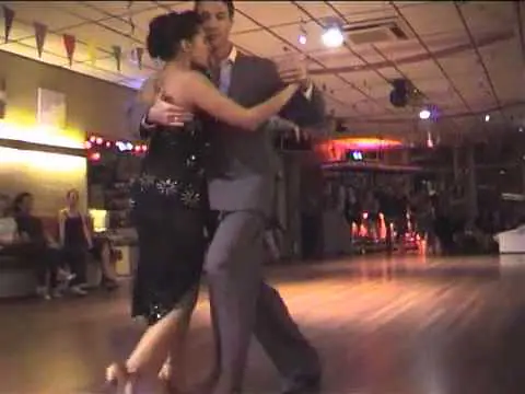 Video thumbnail for Samantha Dispari & Santiago Fina in La Milonga Firulete (2) "Dichas Que Vivi"R.Biagi