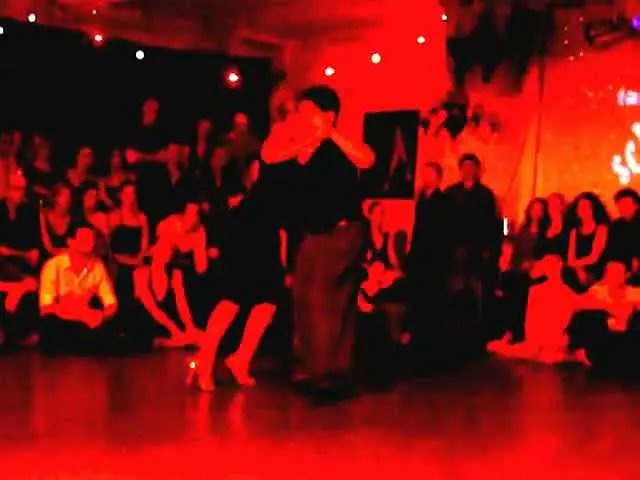 Video thumbnail for Noelia Hurtado & Carlios Espinoza 2 in Tango Ocho Stuttgart Dezember 2012