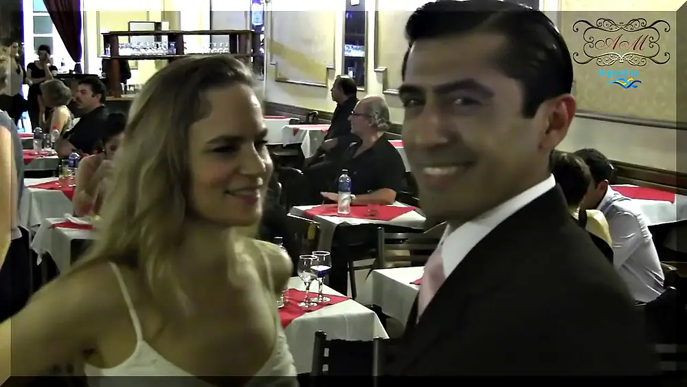 Video thumbnail for Daniel Juarez is a tango show dancer, but he "milonguea" in the milonga