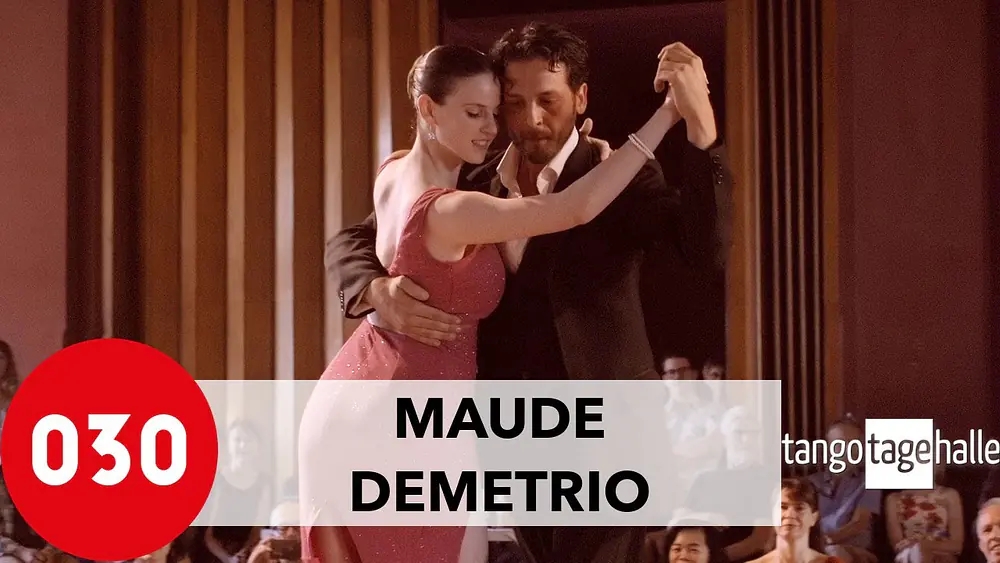 Video thumbnail for Maude Andrey and Demetrio Scafaria – Mandria at Tango Tage Halle 2023