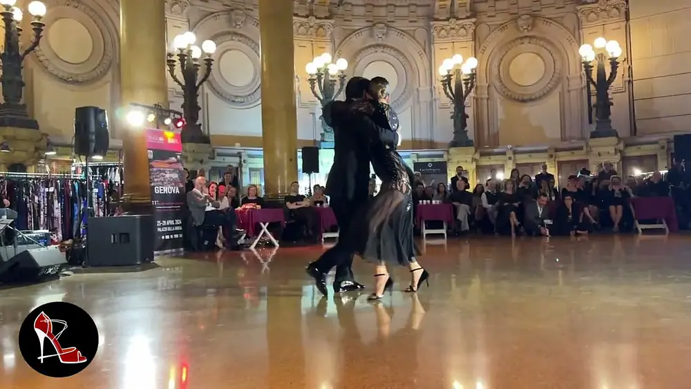 Video thumbnail for Carla Rossi y José Luis Salvo 3/4 - El Potro (Milonga) - Italian Tango Cup 2024