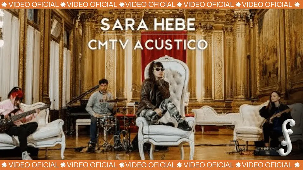 Video thumbnail of Sara Hebe - Cheto Mal & Refix (CMTV Acústico)