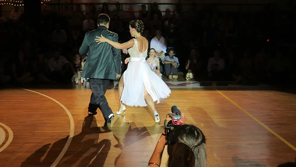 Video thumbnail for Mariano Chicho Frumboli & Juana Sepulveda at A Los Amigos Tango Festival, Rythymno Crete 2019 5