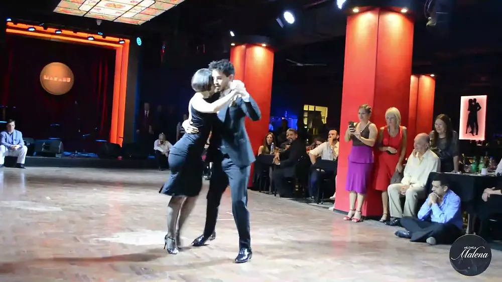 Video thumbnail for Ines Muzzopappa & Dante Sánchez en Milonga Malena - Marabu!! 3/4