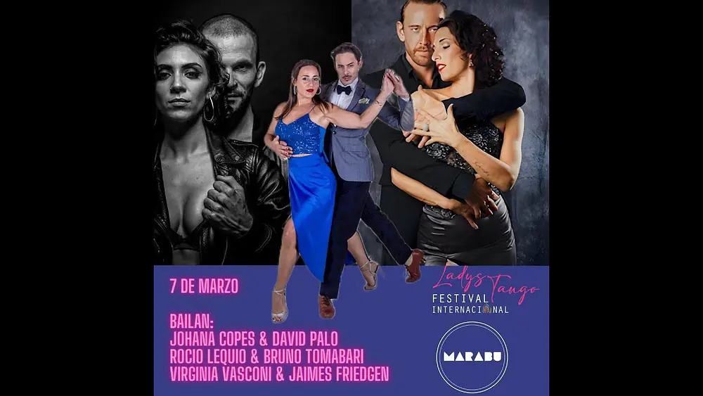 Video thumbnail for Johana Copes y David Palo en Vivo con Siempre Tango "El amanecer", Ladys Tango Festival 2024