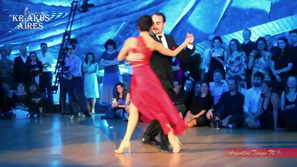 Video thumbnail for Lorena Tarantino & Gianpiero Galdi con El Cachivache Quinteto at Krakus Ares Tango Festival  2024