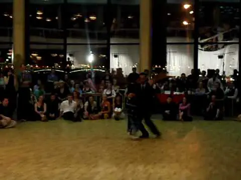 Video thumbnail for Fernanda Ghi & Guillermo Merlo White Nights tango-2010 part.1