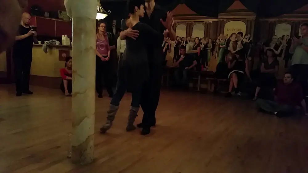 Video thumbnail for Argentine tango workshop: Alex Krebs & Michelle Lamb - single axis turns