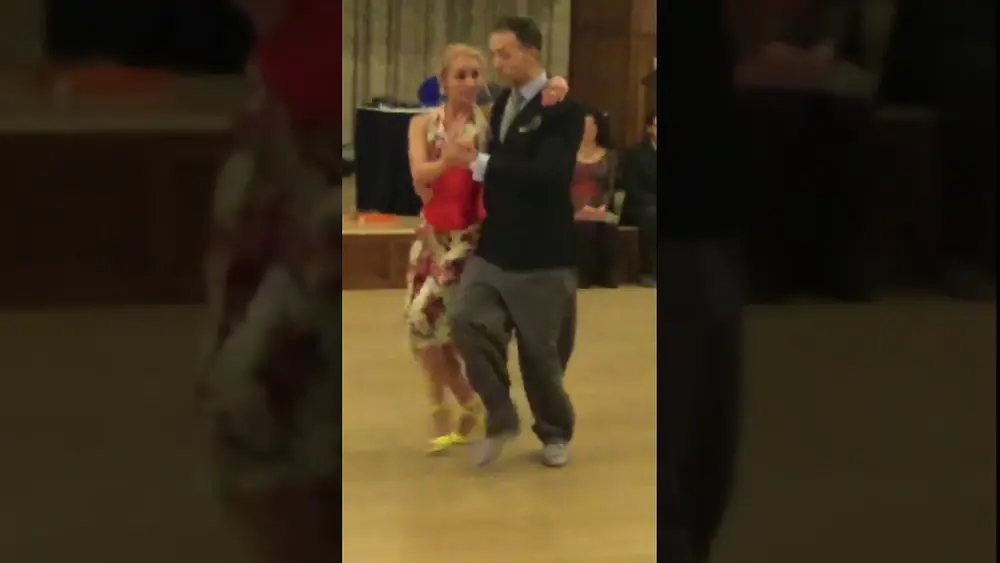 Video thumbnail for Featured artists Michael Nadtochi and Eleonora Kalganova dancing milonga