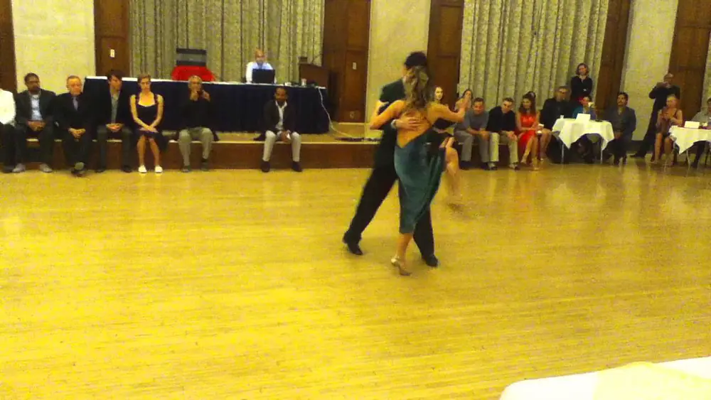 Video thumbnail for Frederico Naveira and Sabrina Masso Argentine Tango 2 of 3, U of Michigan, September 12, 2015