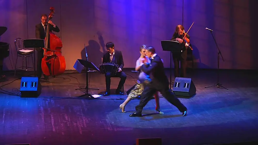 Video thumbnail for Arrabal Amargo, Lautaro Greco & Solo Tango Orquesta, Sergey Kurkatov & Julia Burenicheva