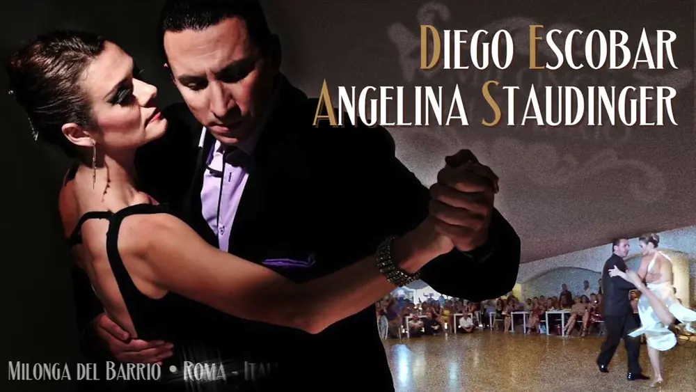 Video thumbnail for Diego Escobar y Angelina Staudinger (1/3) • 23/06/2017 • Milonga del Barrio • Roma, Italia