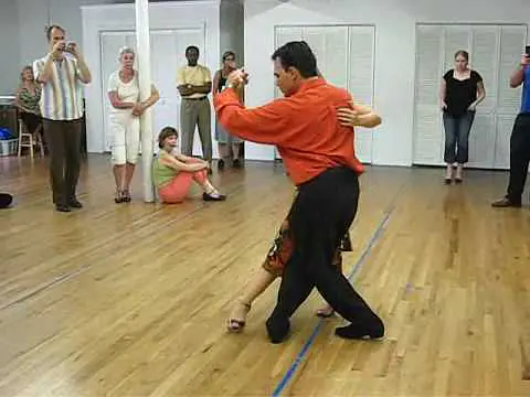 Video thumbnail for Romantic Tango Step Buenos Aires's Style Oscar Mandagaran & Georgina Vargas Julio 2008
