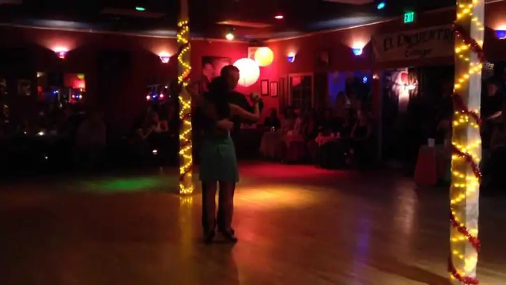 Video thumbnail for Jaimes Friedgen and Christa Rodriguez - Tango Performance Dec 27, 2014