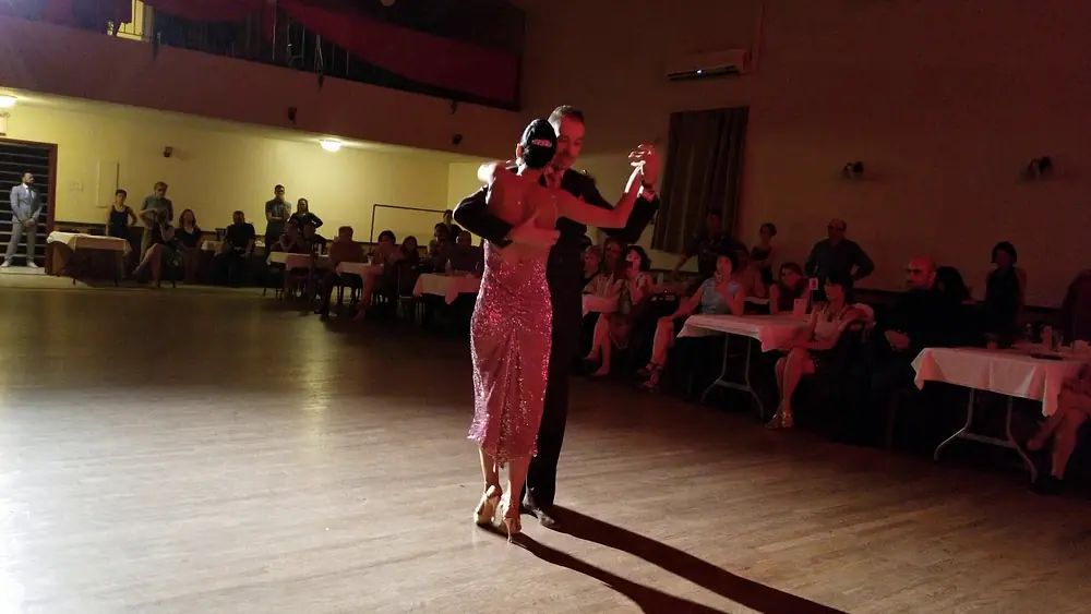 Video thumbnail for Argentine tango: Paula Duarte & Michael Nadtochi - Imaginación