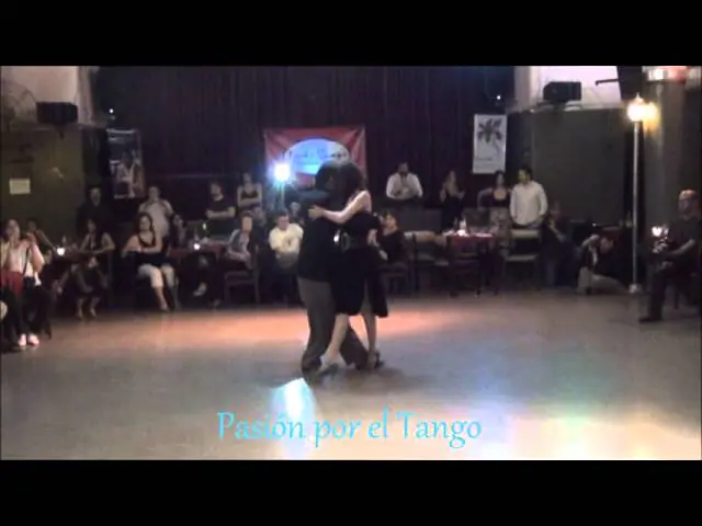 Video thumbnail for LUCILA BARDACH y MARCELO LAVERGATA Bailando MADAME IVONNE en SOHO TANGO de VILLA MALCOM