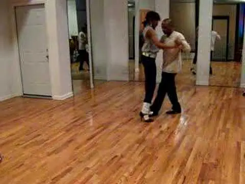 Video thumbnail for Ernest Williams and Maricela Wilson Practicing Milonga