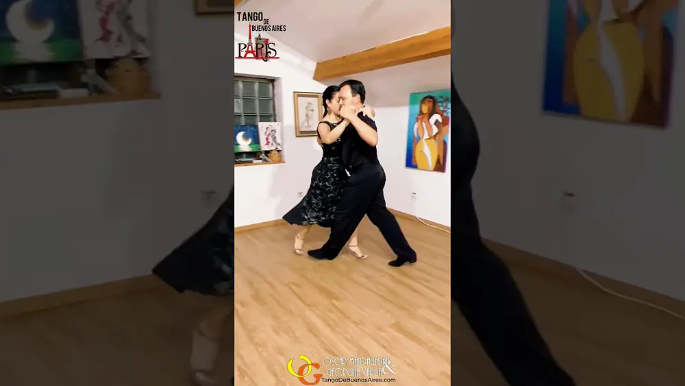 Video thumbnail for Triple giro milonguero #milonga online lesson 6/2/23 #tangomilonga  Georgina Vargas Oscar Mandagaran