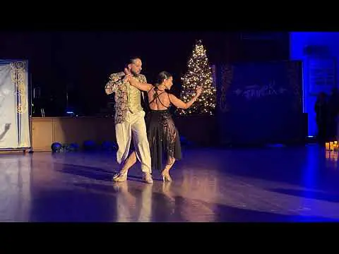 Video thumbnail for Maestros performances (1/3) by Hugo Patyn & Celina Rotundo at 3rd Holiday Tango Weekend 2021