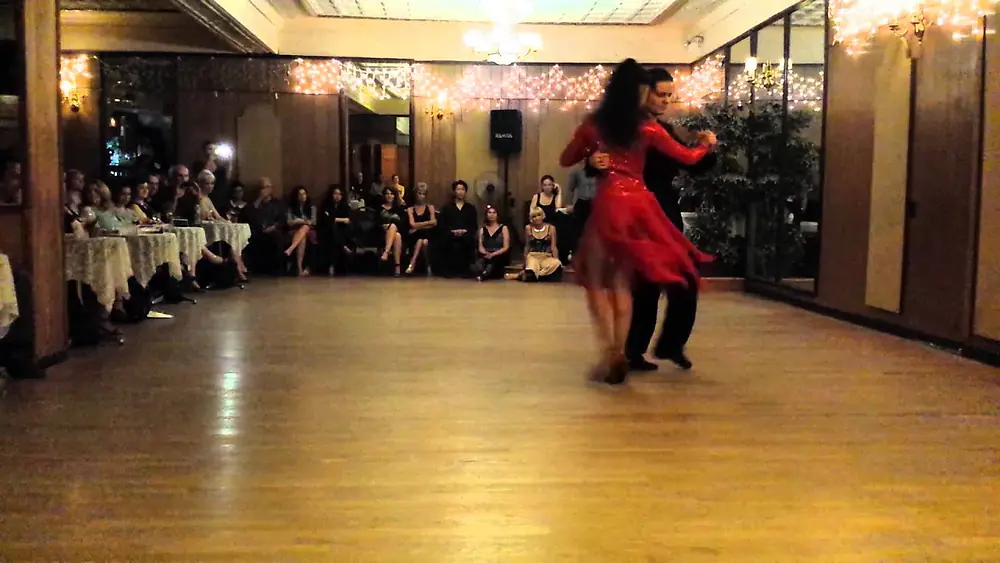 Video thumbnail for Argentine tango: Cyrena Drusine & Alejandro Zacco - Tanguera