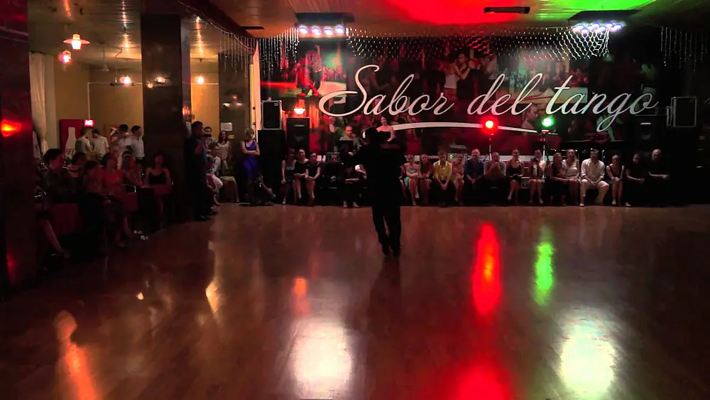 Video thumbnail for Alejandro Aquino & Natalia Hills Sabor del tango 2014 (Milonga)