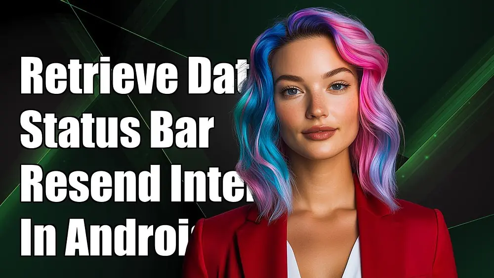 Video thumbnail of How to Retrieve Data from StatusBarNotification and Resend Intent in Android