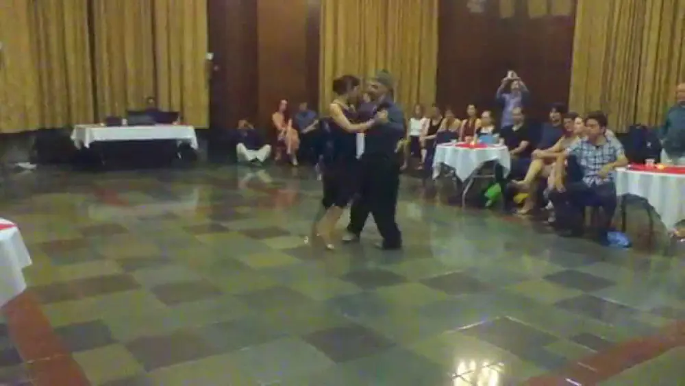 Video thumbnail for Homer and Cristina Ladas Tango Performance 2 in Ann Arbor, MI. July 18, 2015