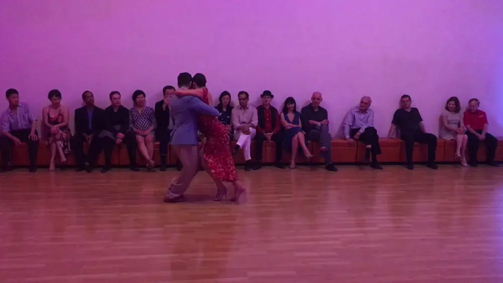 Video thumbnail for Virginia Pandolfi & Jonatan Aguero Tango Performance part 2 of 4 @Milonga Sentimental