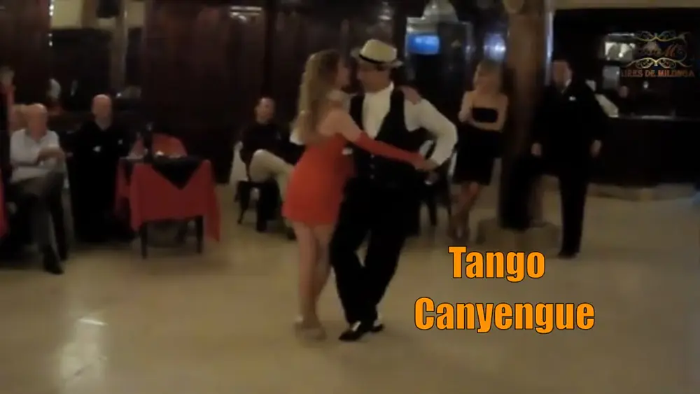 Video thumbnail for Tango Canyengue en La Ideal, Tango Buenos Aires. Mirta Milone, Quique Camargo